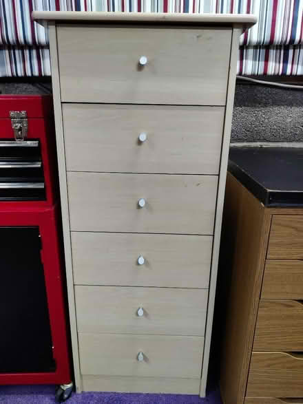 Photo of free Tall set of drawers. (Emsworth PO10) #1