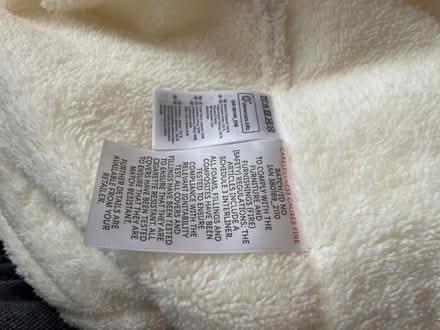 Photo of free Cream fluffy foot stool (Woodmancote GL7) #3