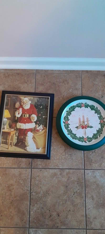 Photo of free Santa picture and Christmas clock (Amber meadows 21702) #1