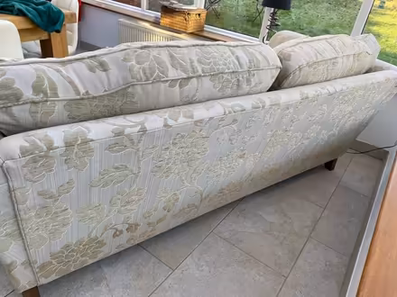 Photo of free Cream sofa (Hayward’s heath) #4