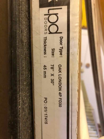 Photo of free Fire door and frame etc (Walkley, S6) #2