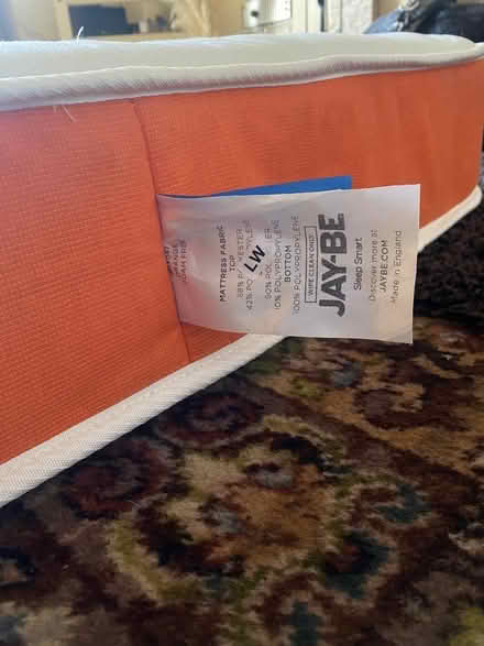 Photo of free JAY-BE single mattress (Kendal LA9) #2