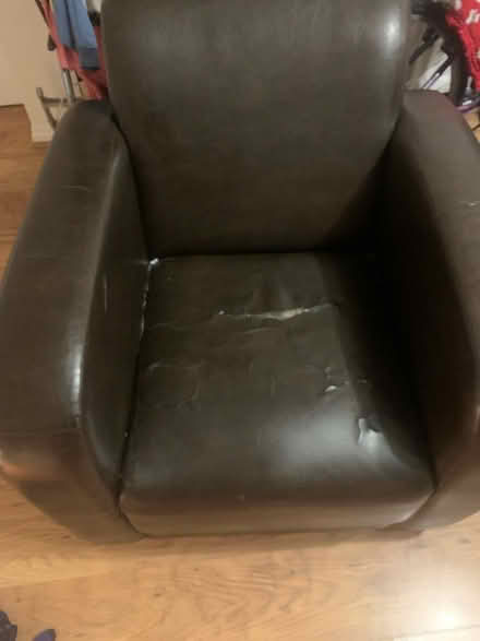 Photo of free Brown chair (Morland road CR0) #1