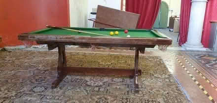 Photo of free Pool table (slate bed) (CO7, East Bergholt) #1