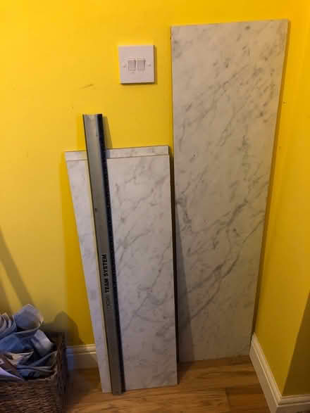 Photo of free Marble effect porcelain tiles (Walkley, S6) #1