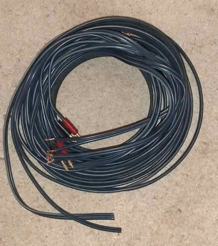 Photo of free Audio and power cables. (New Mills SK22) #1