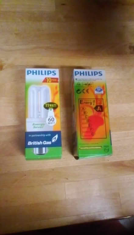 Photo of free Unused Energy-Saving Bayonet Lightbulbs x 2 (Saint Thomas Ward EX2) #1