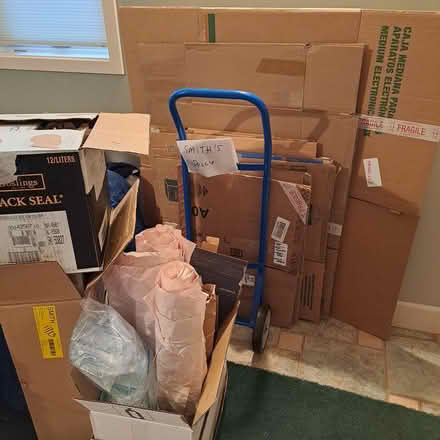 Photo of free Moving boxes, large TV box (North City, Shoreline) #1