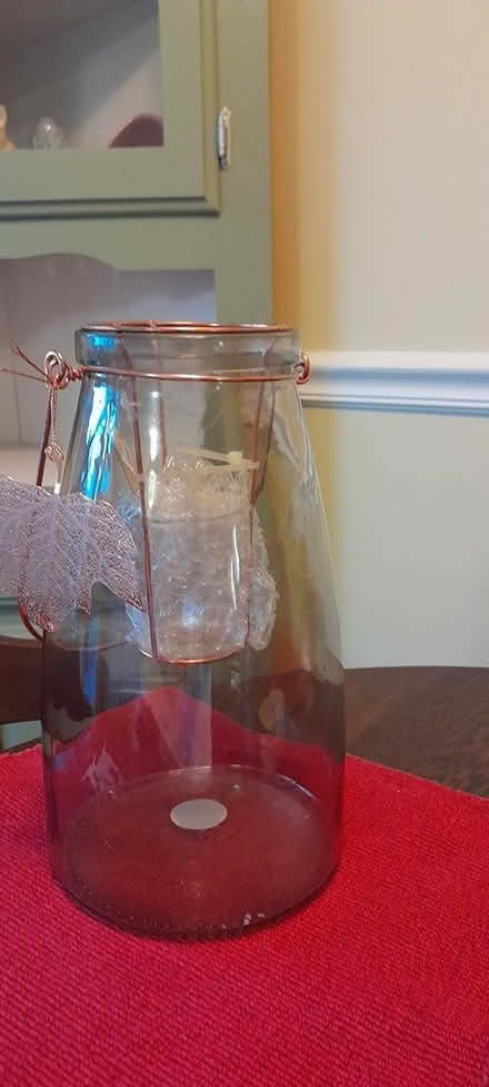 Photo of free Large candle jar (Amber meadows 21702) #1