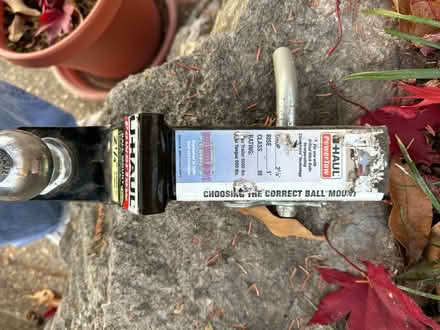 Photo of free U-Haul power tow ball mount (Kehrs Mill Road& Strecker) #2