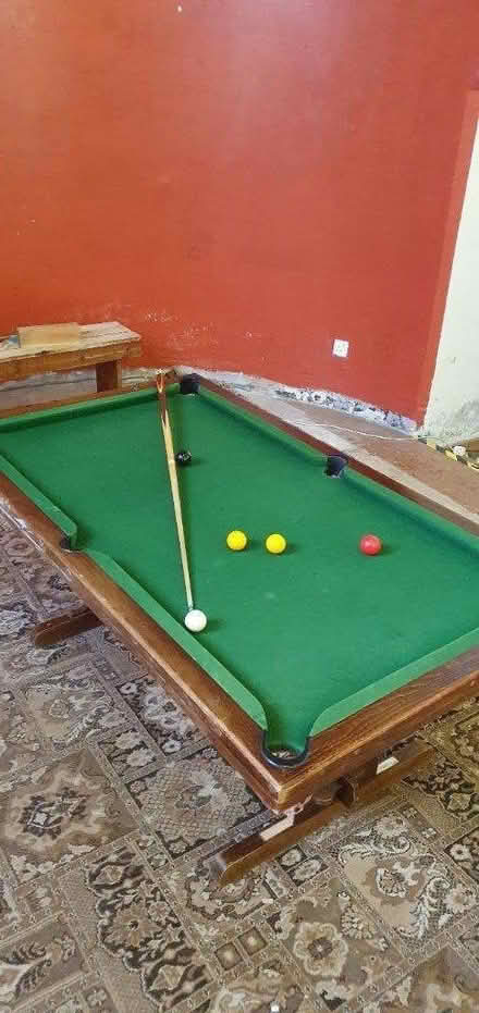 Photo of free Pool table (slate bed) (CO7, East Bergholt) #2