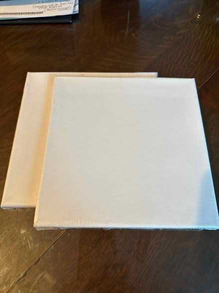 Photo of free Two 8 x 8 stretched Canvas (Oakland Fruitvale area) #1