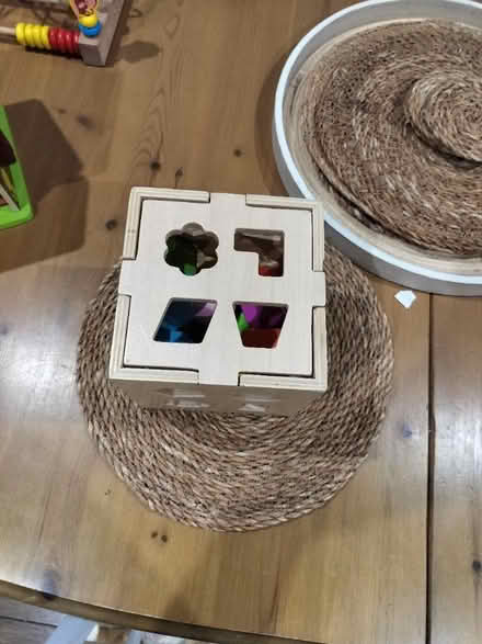 Photo of free Wooden block sorter (Larkfield, ME20) #2