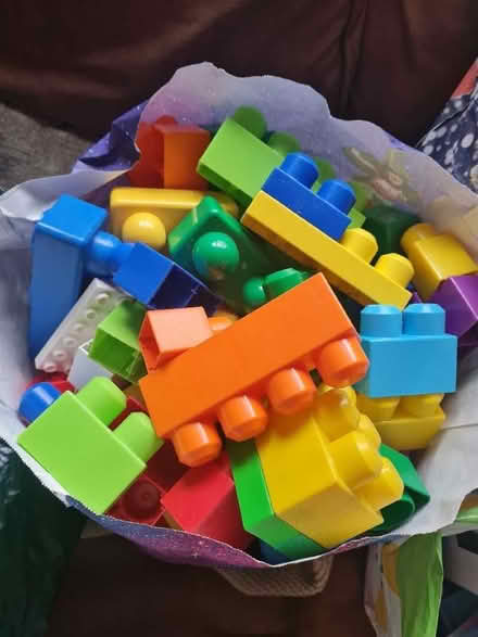 Photo of free Bag of large toy building blocks (Little Salkeld CA10) #1
