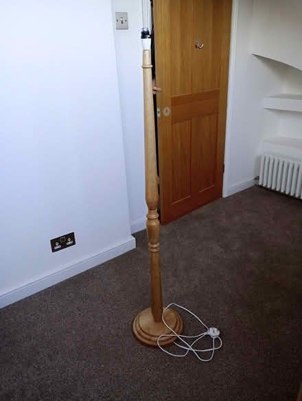 Photo of free Standing lamp (slightly broken) (Shipley BD18) #1