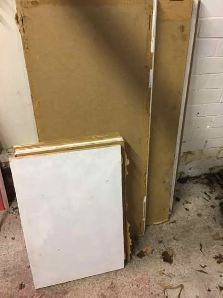 Photo of free 3/4 inch MDF painted matt off white on one side (Gosforth NE3) #1