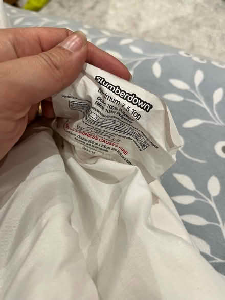 Photo of free 2 single duvets, 6 pillows (AL10) #2
