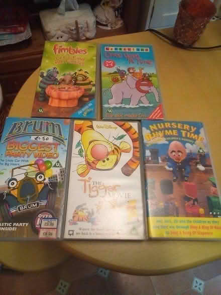 Photo of free Children's video cassettes (Boscombe) #1