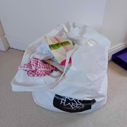 Photo of free Big bag of fabric remnants and scraps (Moorfields) #1