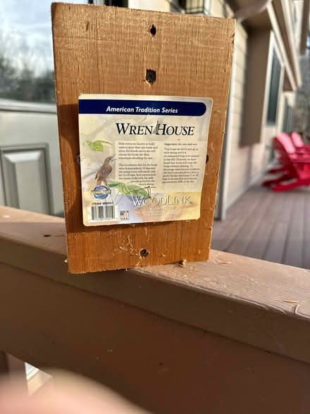 Photo of free Wren Bird House (Kehrs Mill Road& Strecker) #2