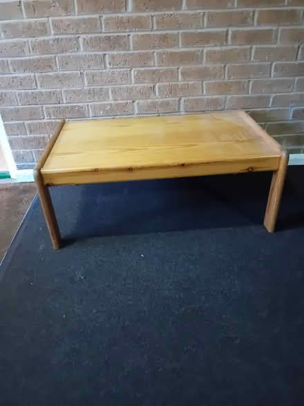 Photo of free Rectangular light wood coffee table (Sheffield South) #1