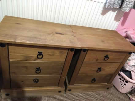 Photo of free 2 bedside cabinets and shoe rack (West Park WA10) #1