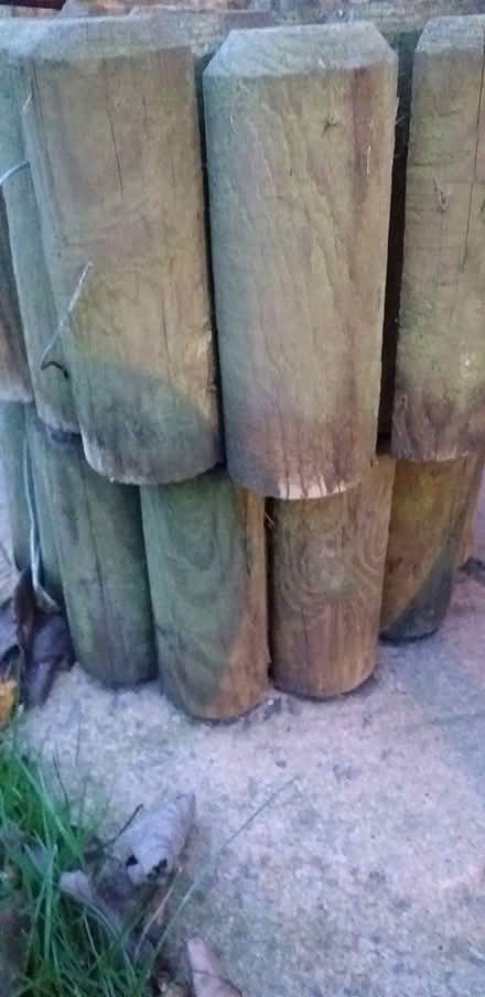Photo of free 2 x garden wooden edging (Houghton le Spring) #1