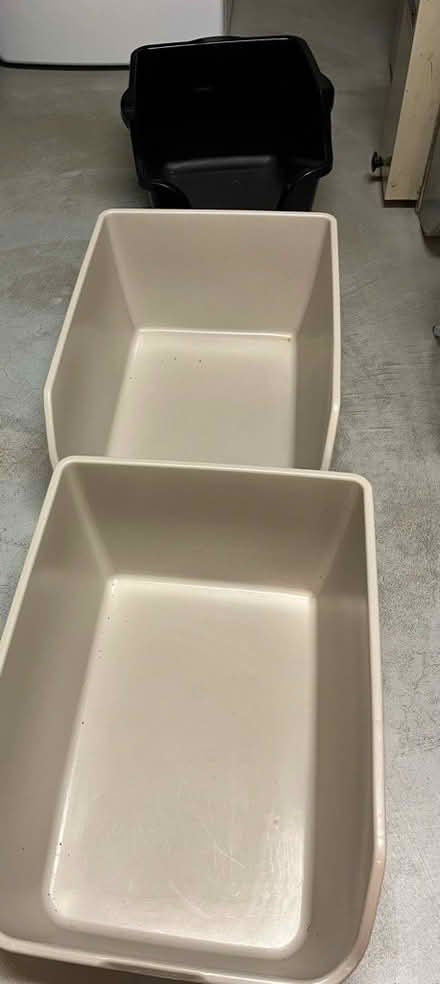 Photo of free Cat Litter boxes (Bethesda MD) #1
