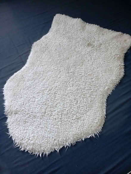 Photo of free Faux sheepskin rug (Crawcrook) #1