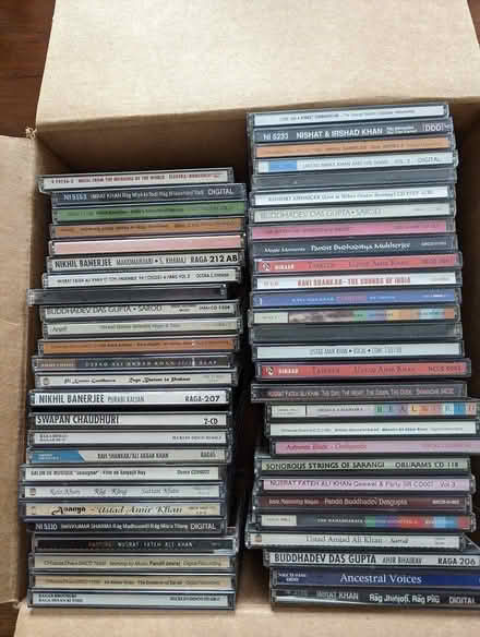 Photo of free ~50 mostly Hindustani Classical CDs (West Arlington) #1
