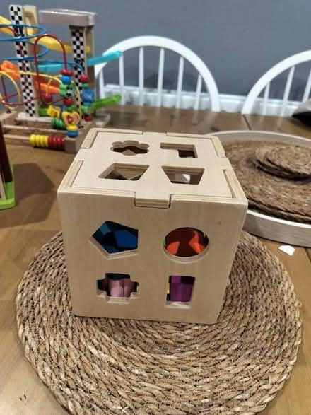 Photo of free Wooden block sorter (Larkfield, ME20) #1