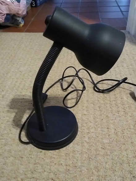 Photo of free Black desk lamp (Bloxham OX15) #1