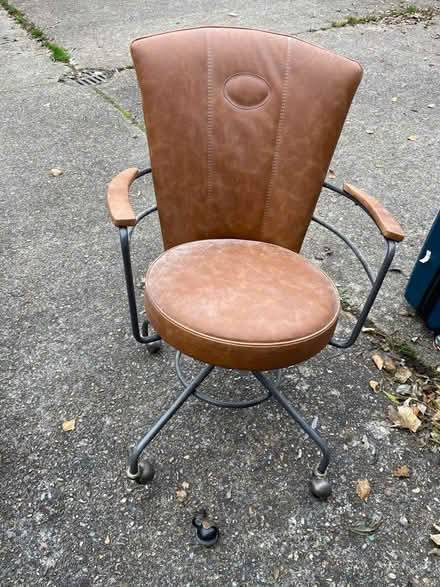 Photo of free Leather Office chair (Brixton SW2) #1