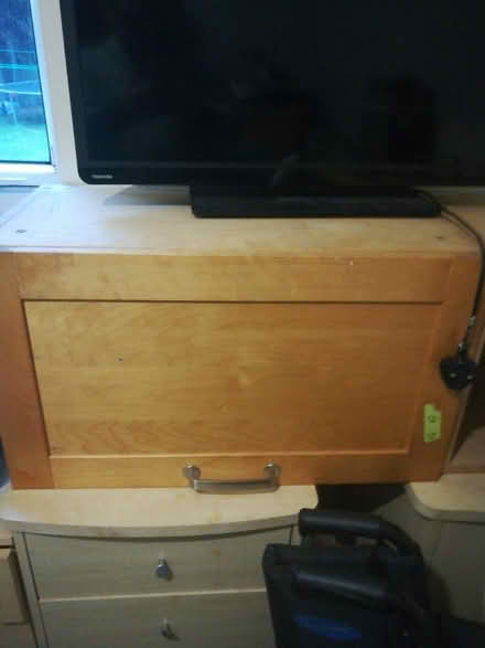 Photo of free Wooden units with glass shelf (PA5) #1