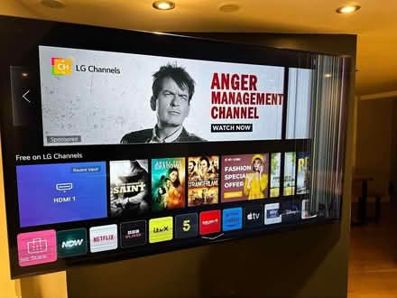 Photo of free LG 65 LED TV - Spares/Repairs (SK13) #1