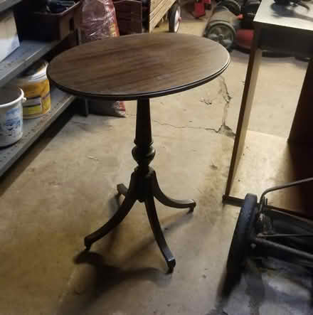 Photo of free Table, small oval (Ashland and River Street) #3
