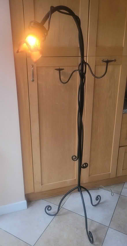 Photo of free Tall metal lamp (Rathfarnham) #1