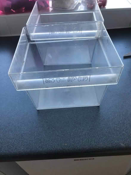 Photo of free Salad/vegetable holders from a fridge (Heaton Mersey SK4) #2