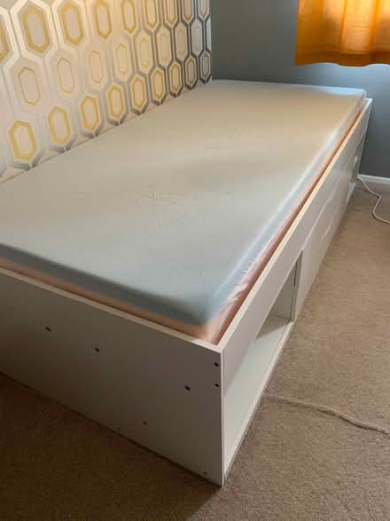 Photo of free Single bed and mattress (HR4. Kings Acre, Hereford.) #3
