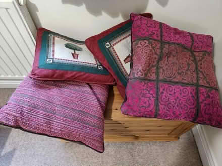 Photo of free Four cushions (Kirkby Thore CA10) #1
