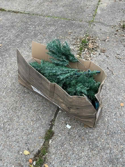 Photo of free 6 ft artificial Christmas tree (Brixton SW2) #1