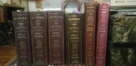 Photo of free Aurora City Directories (Ashland and River Street) #1