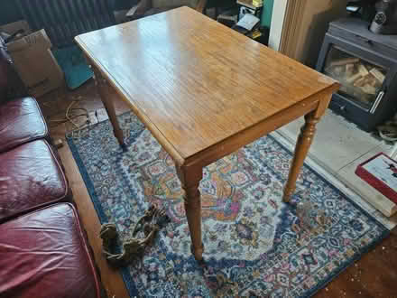 Photo of free Old wood table (Heaton Chapel SK4) #1