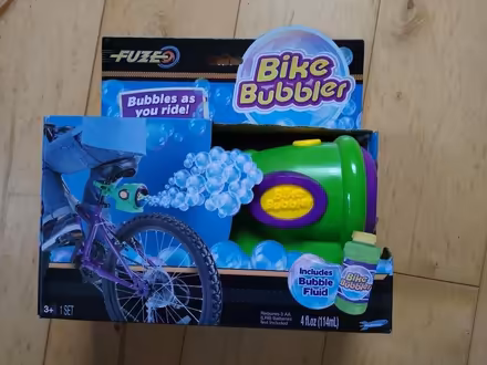 Photo of free Bubble toy fixes to bike (Moston CH2) #1