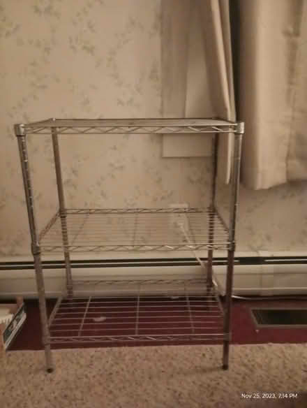 Photo of free Metal shellf (Tilton) #1