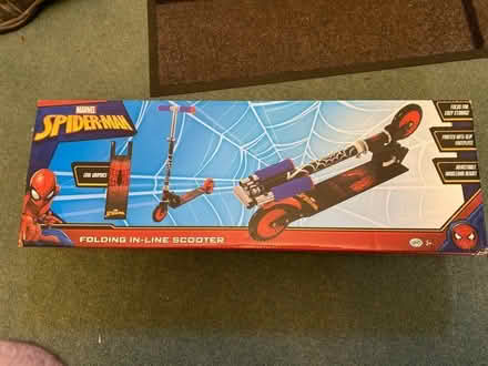 Photo of free Spider-Man scooter (Clyst Heath, Exeter) #1