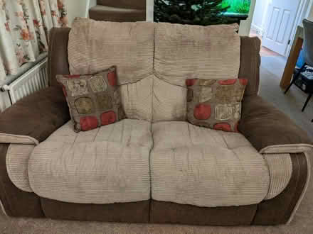 Photo of free 2 seater sofa (CB8) #1