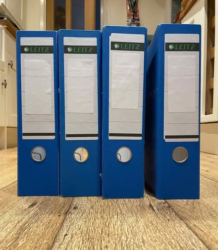 Photo of free 4 Lever Arch Files (Dorchester DT1) #1