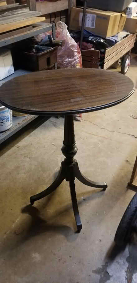 Photo of free Table, small oval (Ashland and River Street) #1
