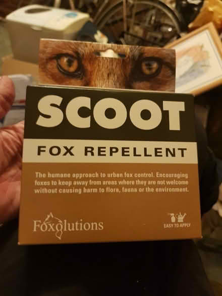 Photo of free Scoot Fox Deterrant (Loughborough LE11) #1